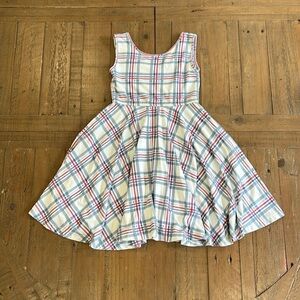 Omi jo Americana plaid twirl dress